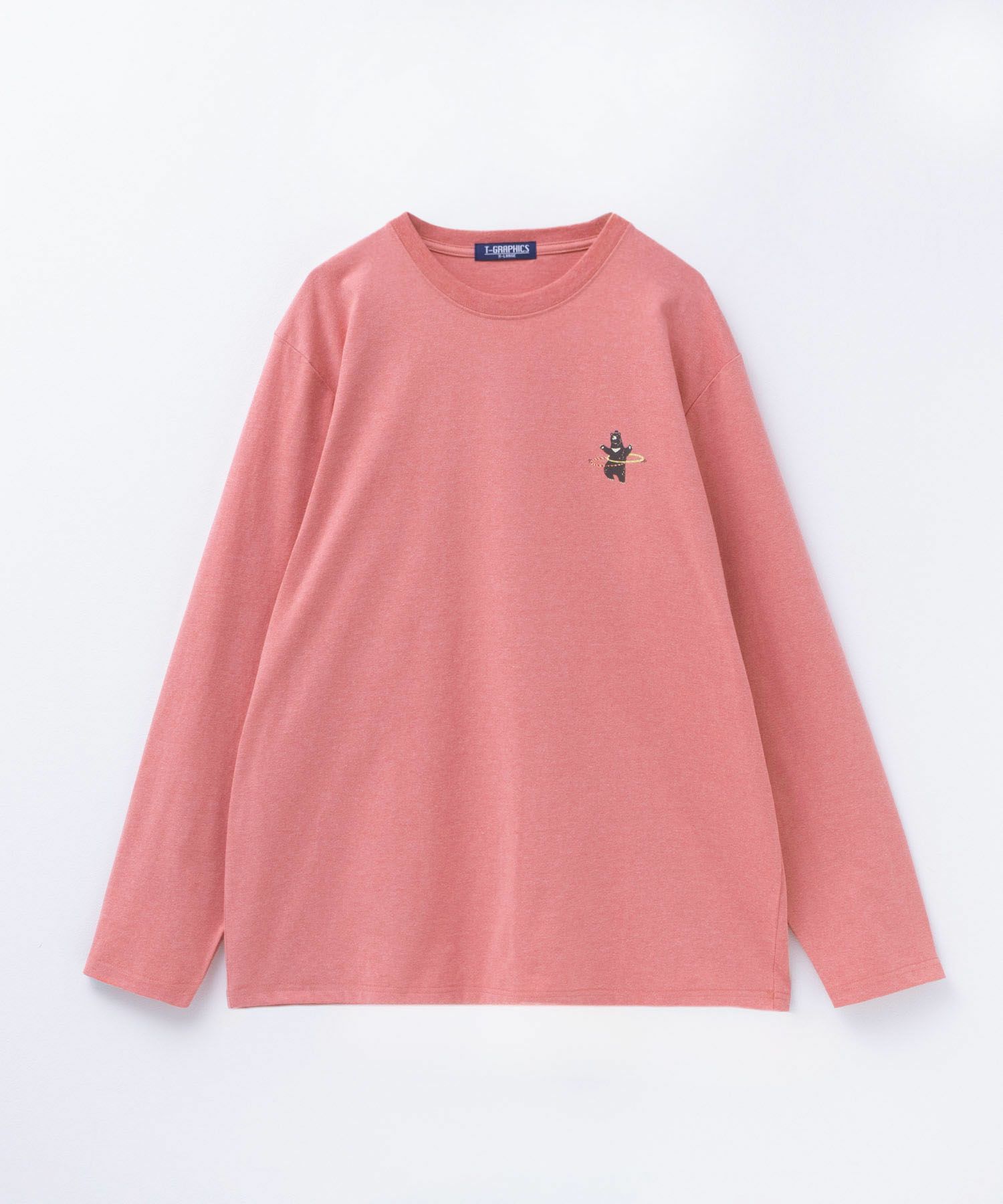 T-GRAPHICS キャラデザイン長袖Ｔシャツ メンズ