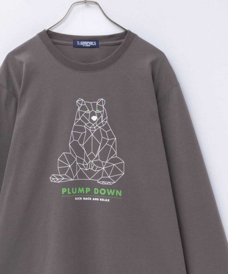 T-GRAPHICS  ラインアート長袖Ｔシャツ メンズ商品画像-2