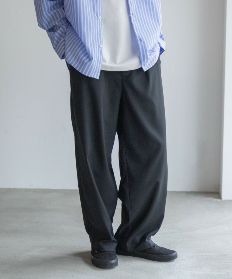 [期間限定価格]URBAN COLLECTION  タックワイドスラックス メンズ商品画像-3