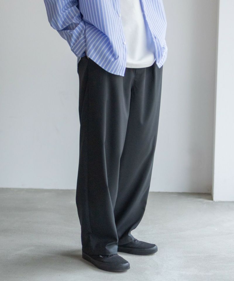 URBAN COLLECTION  タックワイドスラックス メンズ商品画像-4