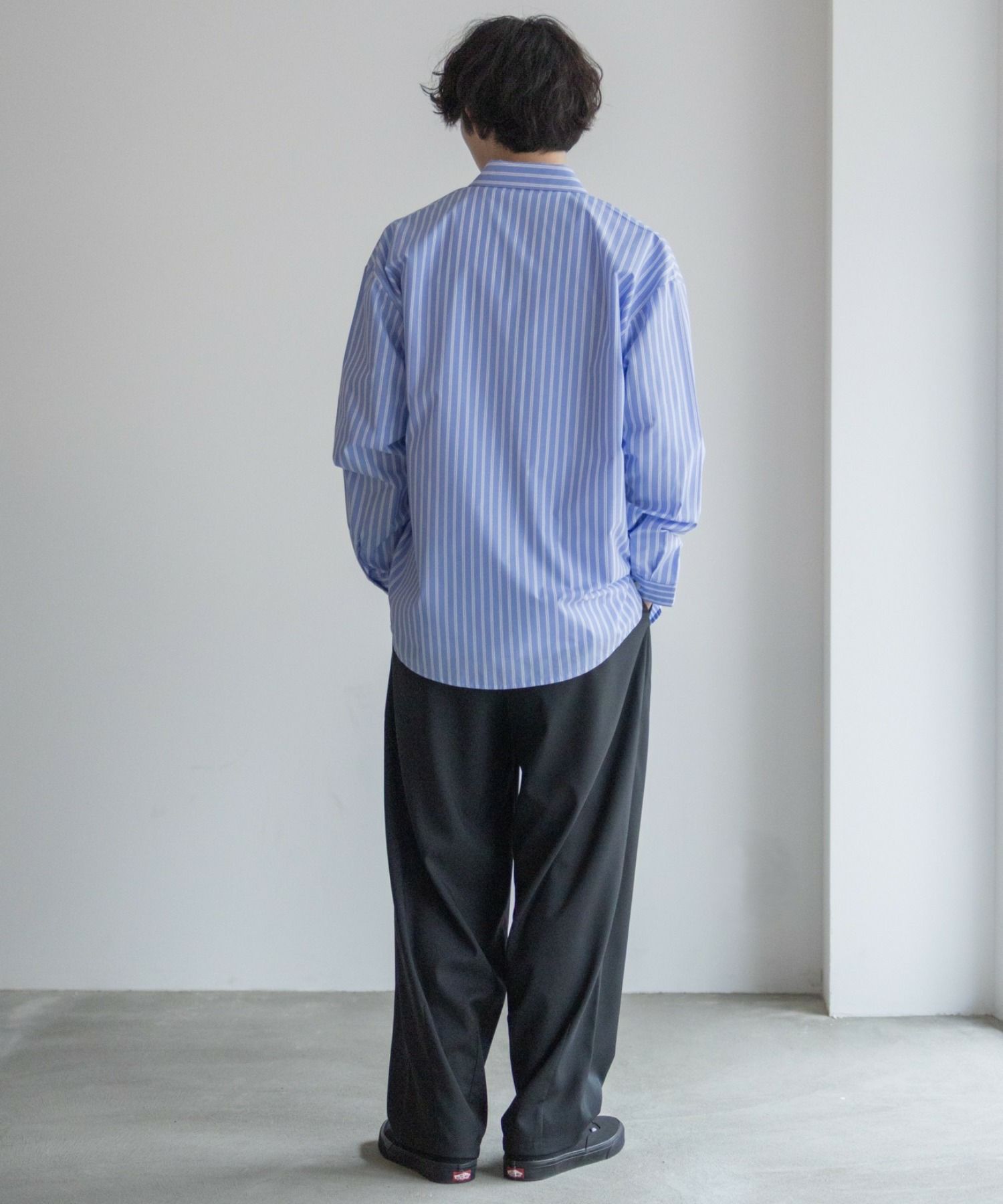 URBAN COLLECTION タックワイドスラックス メンズ