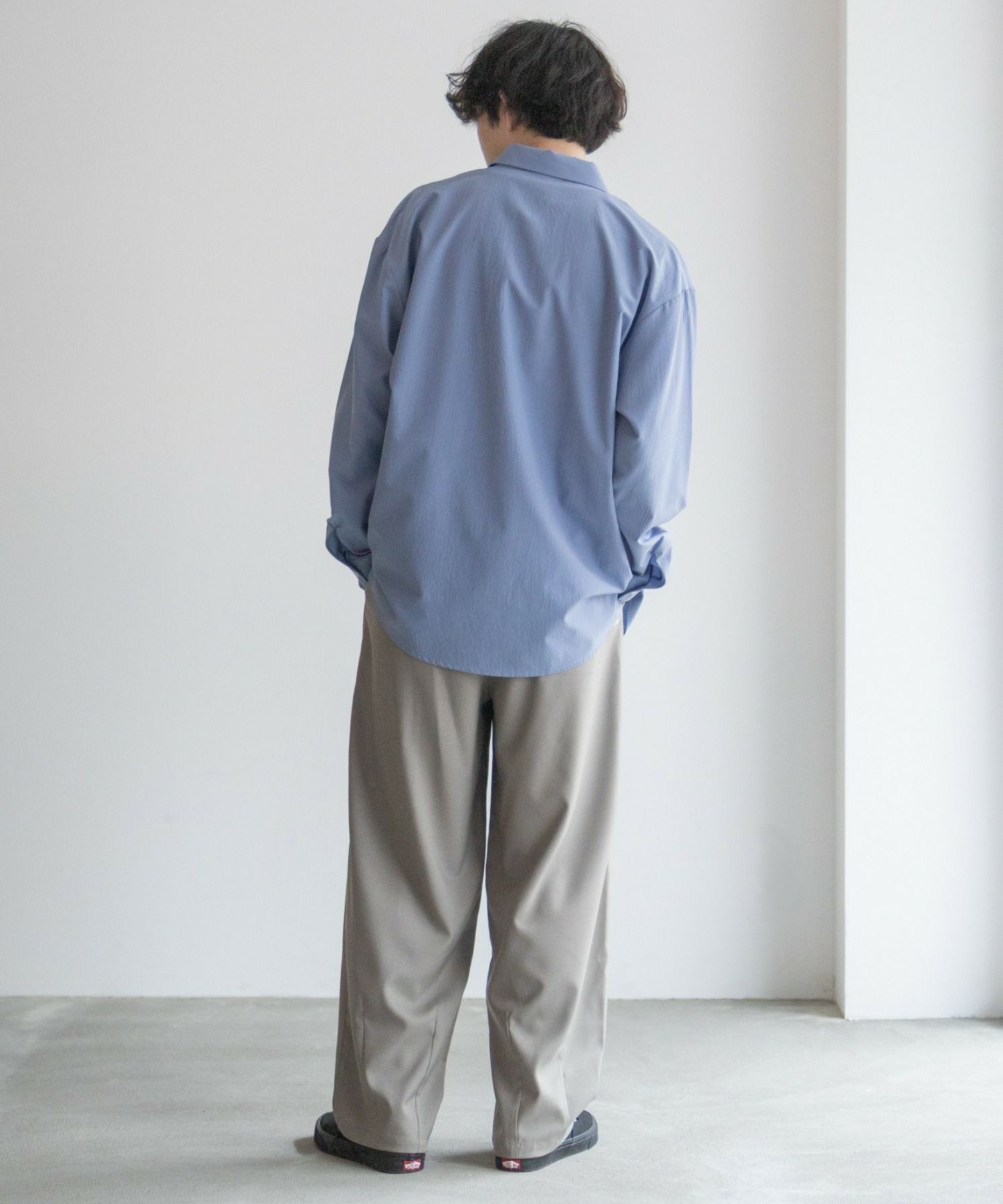 URBAN COLLECTION タックワイドスラックス メンズ