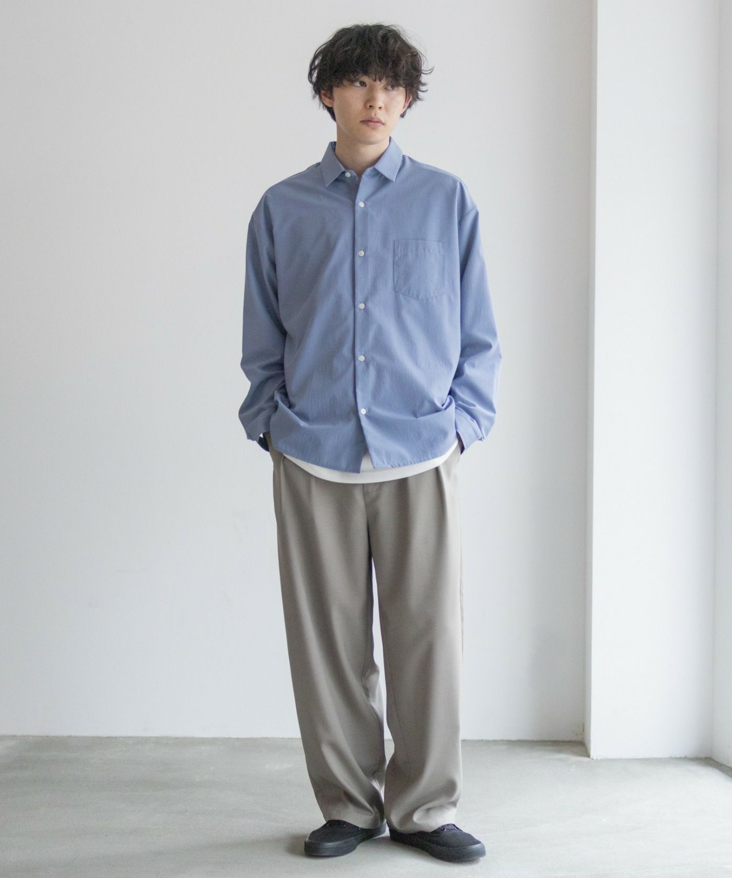 [期間限定価格]URBAN COLLECTION  タックワイドスラックス メンズ商品サムネイル-17