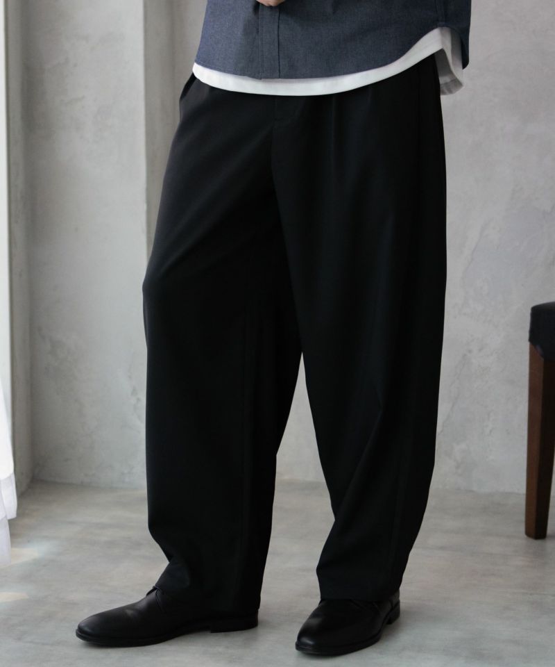 URBAN COLLECTION  タックワイドスラックス メンズ商品画像-20