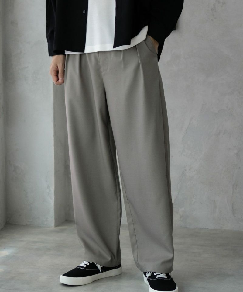 [期間限定価格]URBAN COLLECTION  タックワイドスラックス メンズ商品画像-27