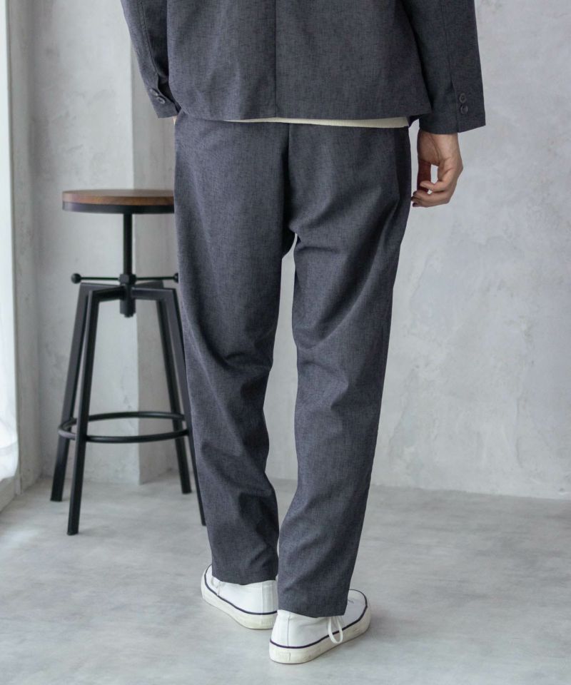 URBAN COLLECTION エアリネン リネンライクパンツ メンズ商品画像-7