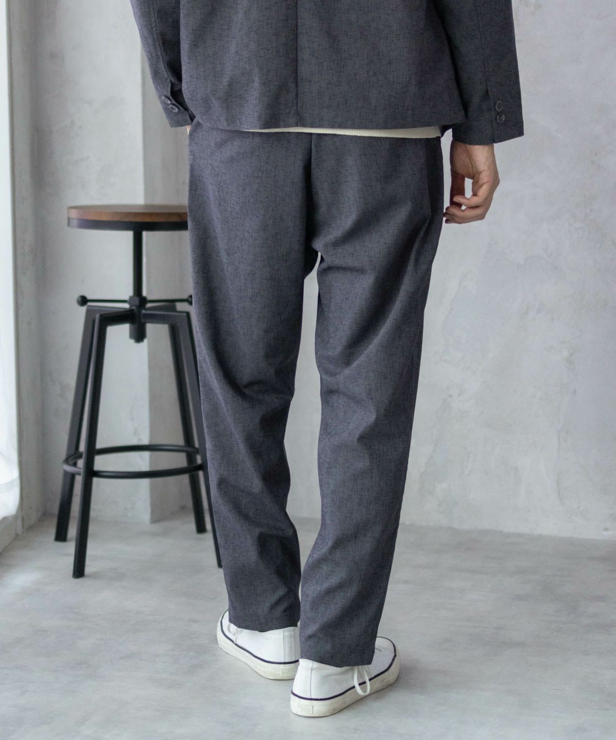 URBAN COLLECTION リネンライクパンツ メンズ