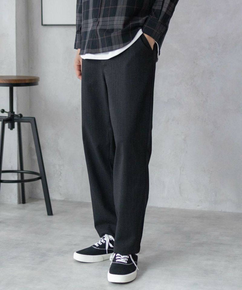 URBAN COLLECTION エアリネン リネンライクパンツ メンズ商品画像-9