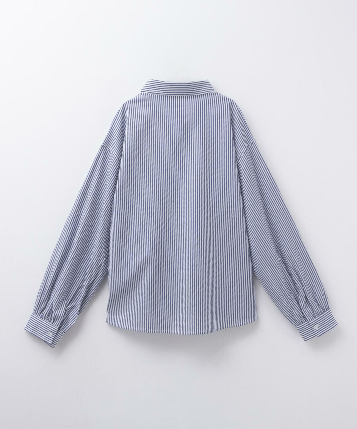 nAvy ストライプ前開きシャツ レディース