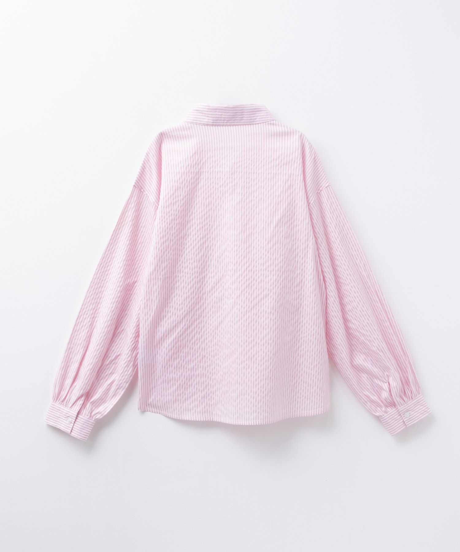 nAvy ストライプ前開きシャツ レディース