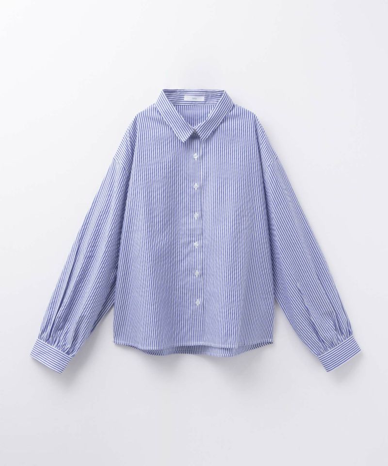 nAvy  ストライプ前開きシャツ レディース商品画像-27