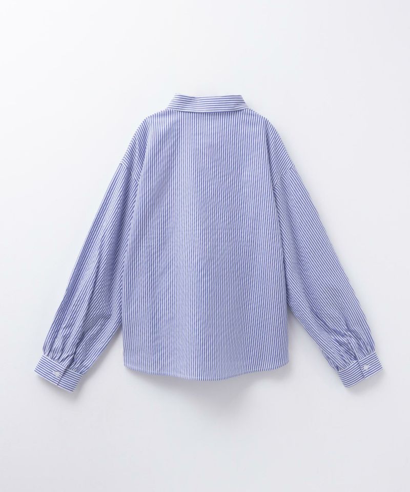 nAvy  ストライプ前開きシャツ レディース商品画像-28