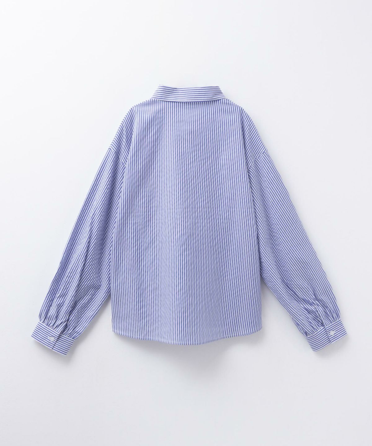 nAvy ストライプ前開きシャツ レディース