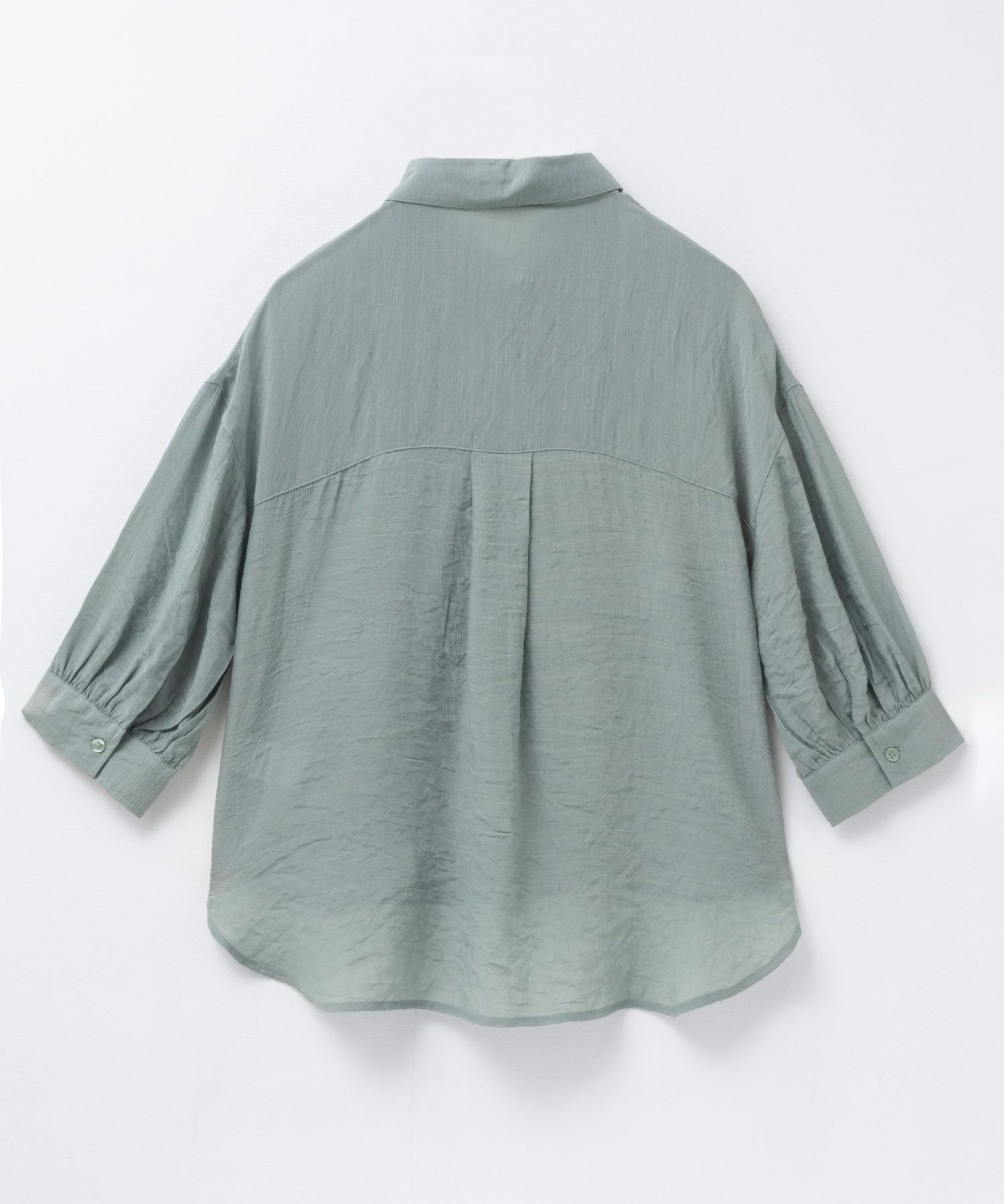 nAvy  スラブ前開き7分袖シャツ レディース商品画像-21