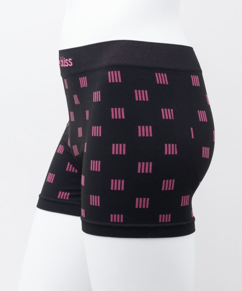 NAVY  幾何柄成型ボクサーパンツ メンズ メール便 対応商品商品画像-2