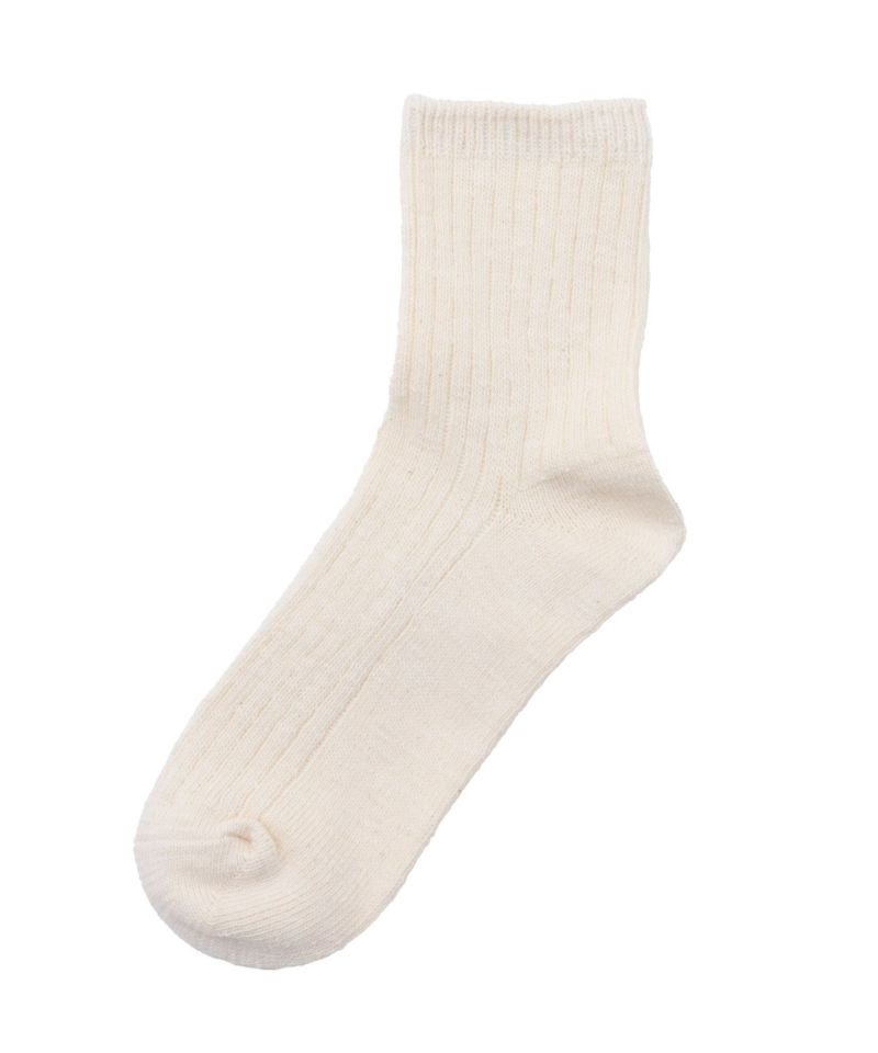 NAVY  クオーターソックス USAコットンスラブ レディース メール便 対応商品商品画像-6