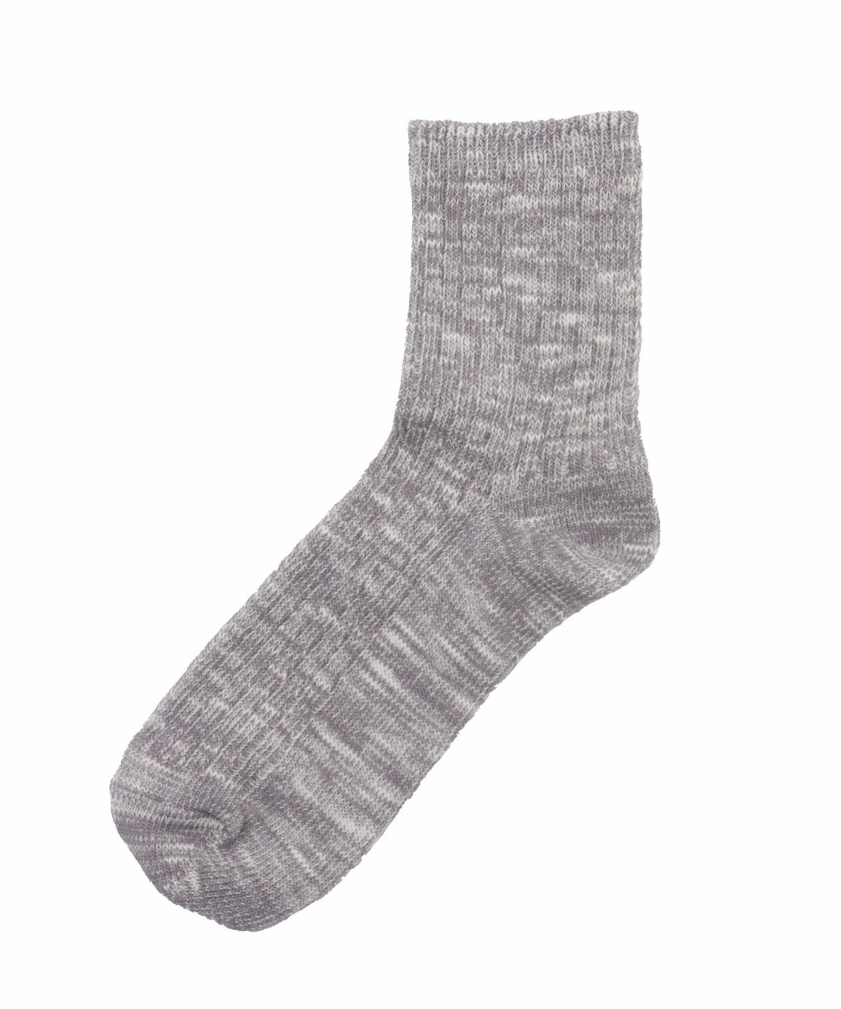 NAVY クオーターソックス USAコットンスラブ レディース