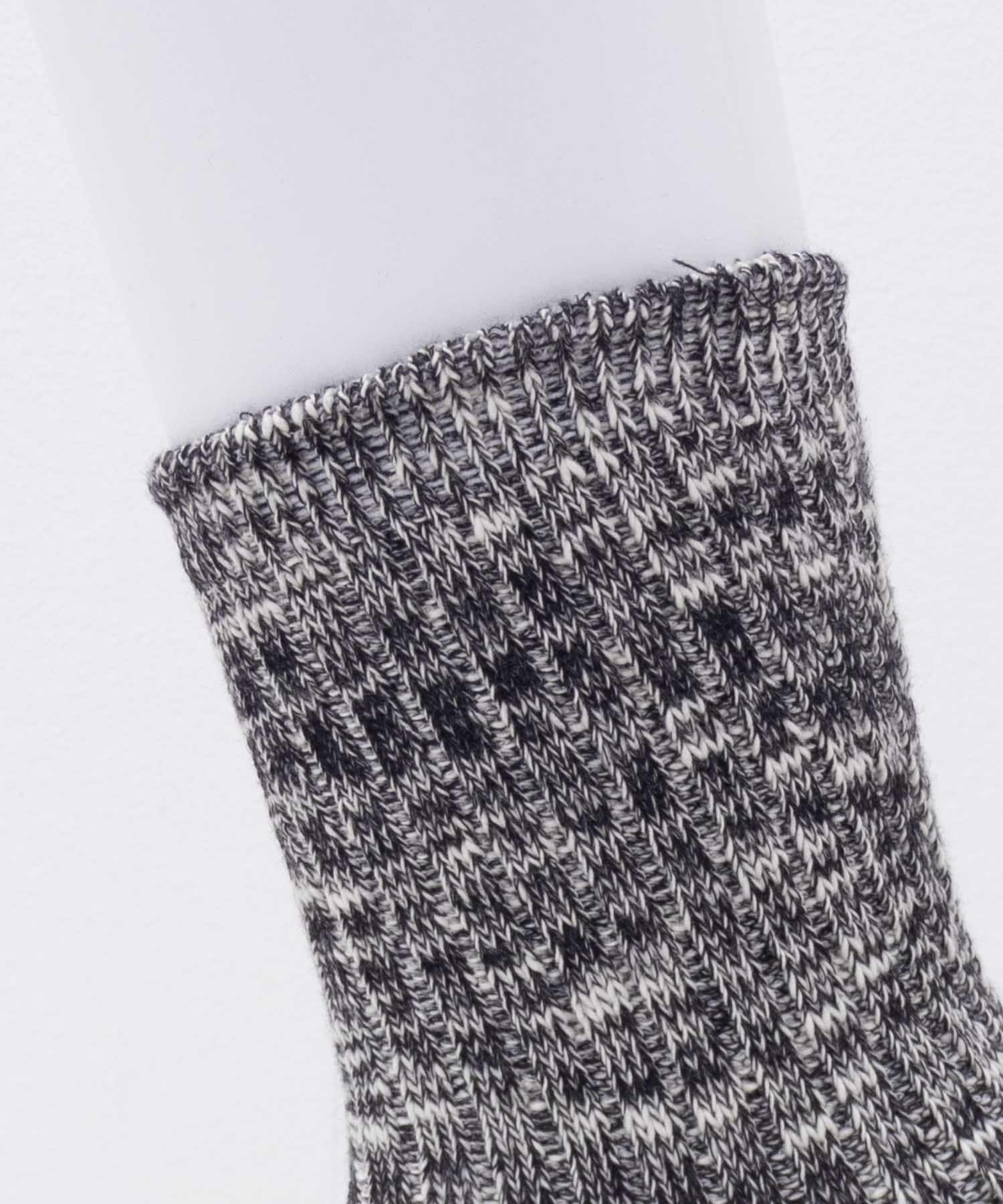 NAVY クオーターソックス USAコットンスラブ レディース メール便 対応商品商品画像-10