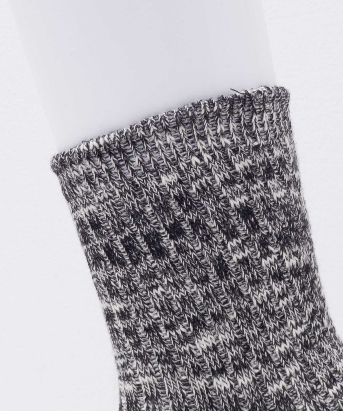 NAVY クオーターソックス USAコットンスラブ レディース