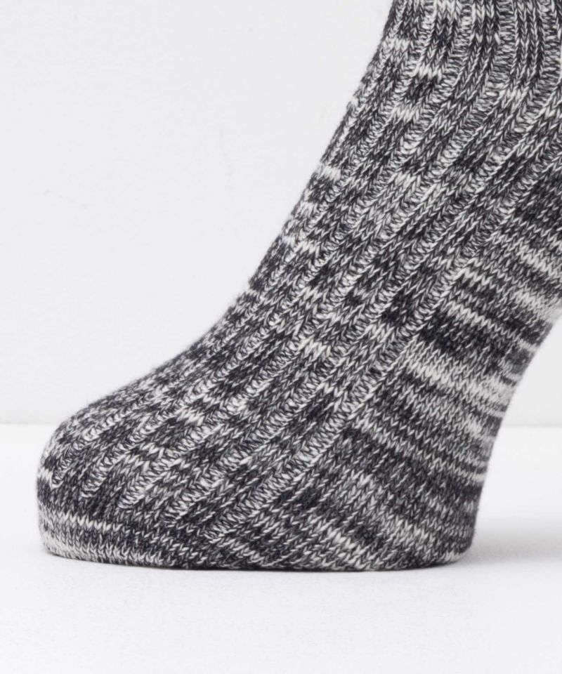 NAVY クオーターソックス USAコットンスラブ レディース メール便 対応商品商品画像-12