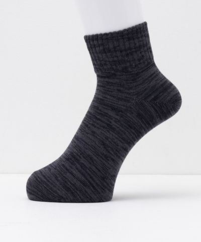 NAVY  クオーターソックス カラーミックス レディース