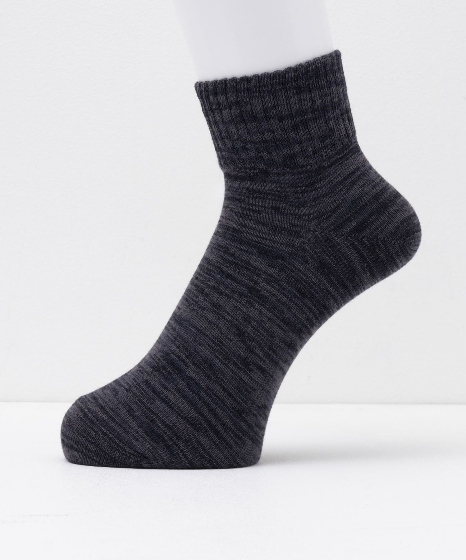 NAVY クオーターソックス カラーミックス レディース