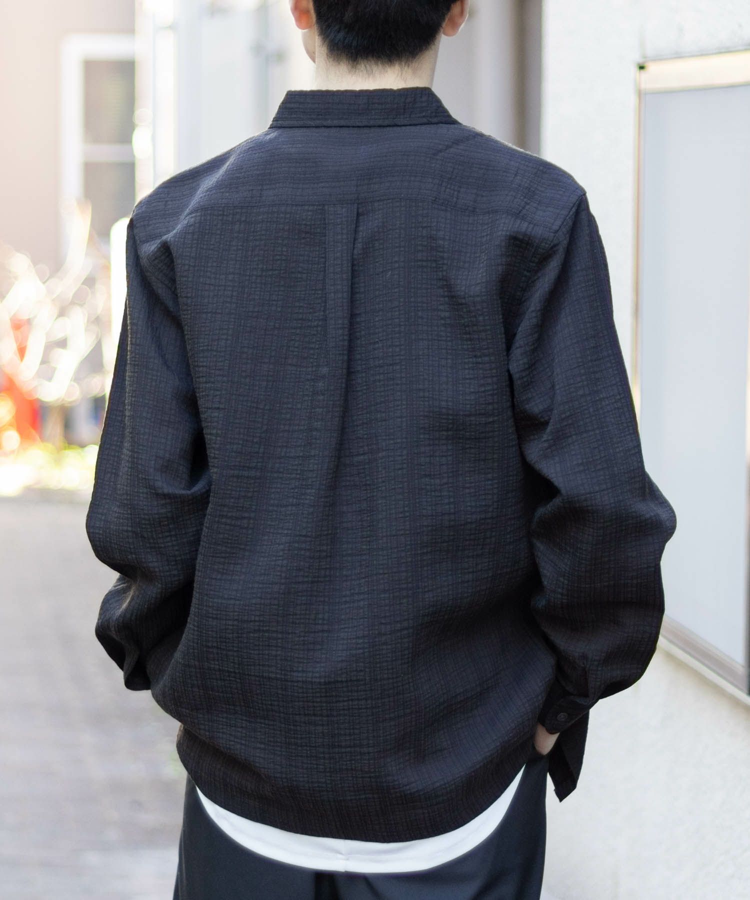 MOSSIMO  シアジャガードシャツ メンズ商品サムネイル-9