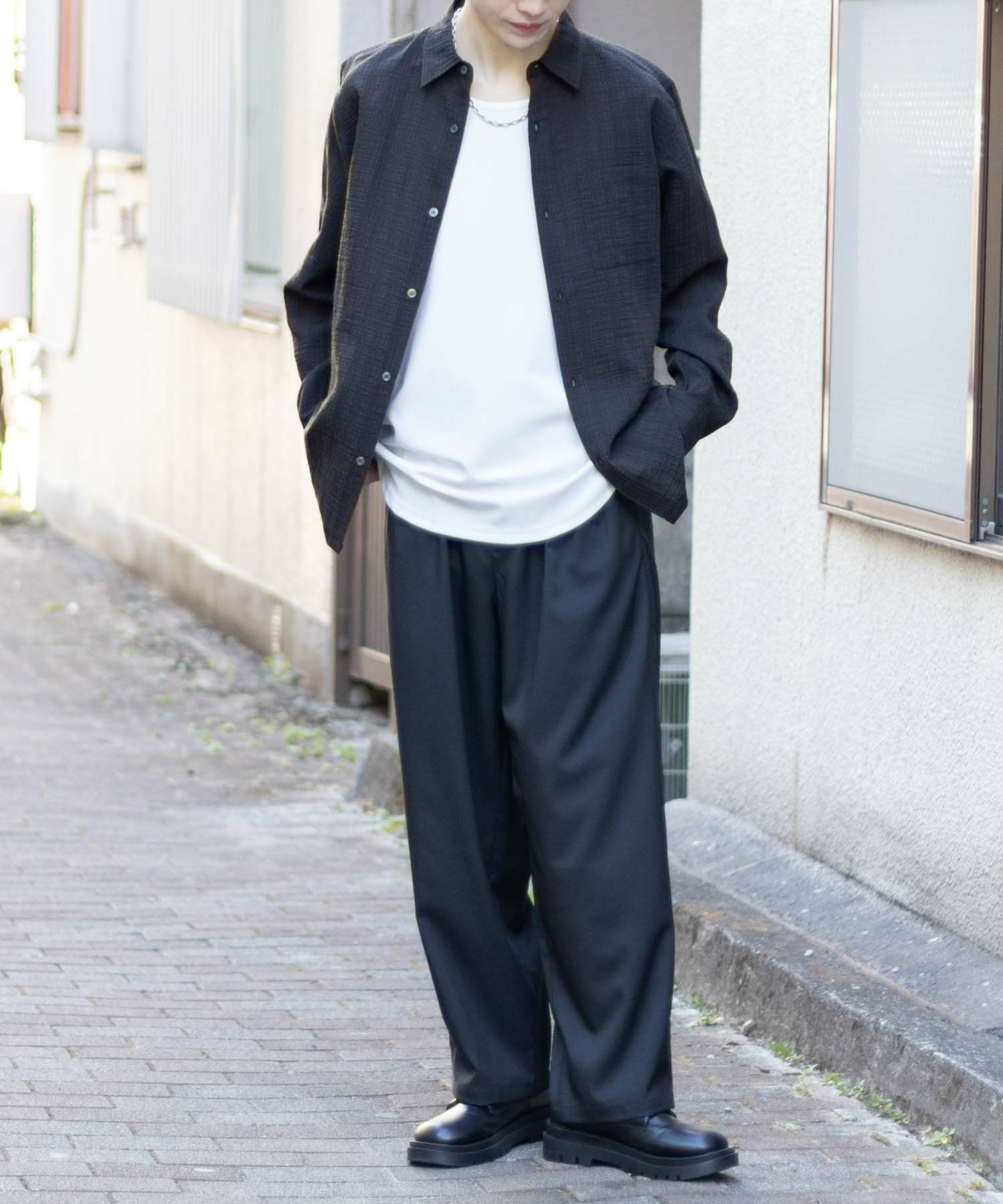 MOSSIMO シアジャガードシャツ メンズ
