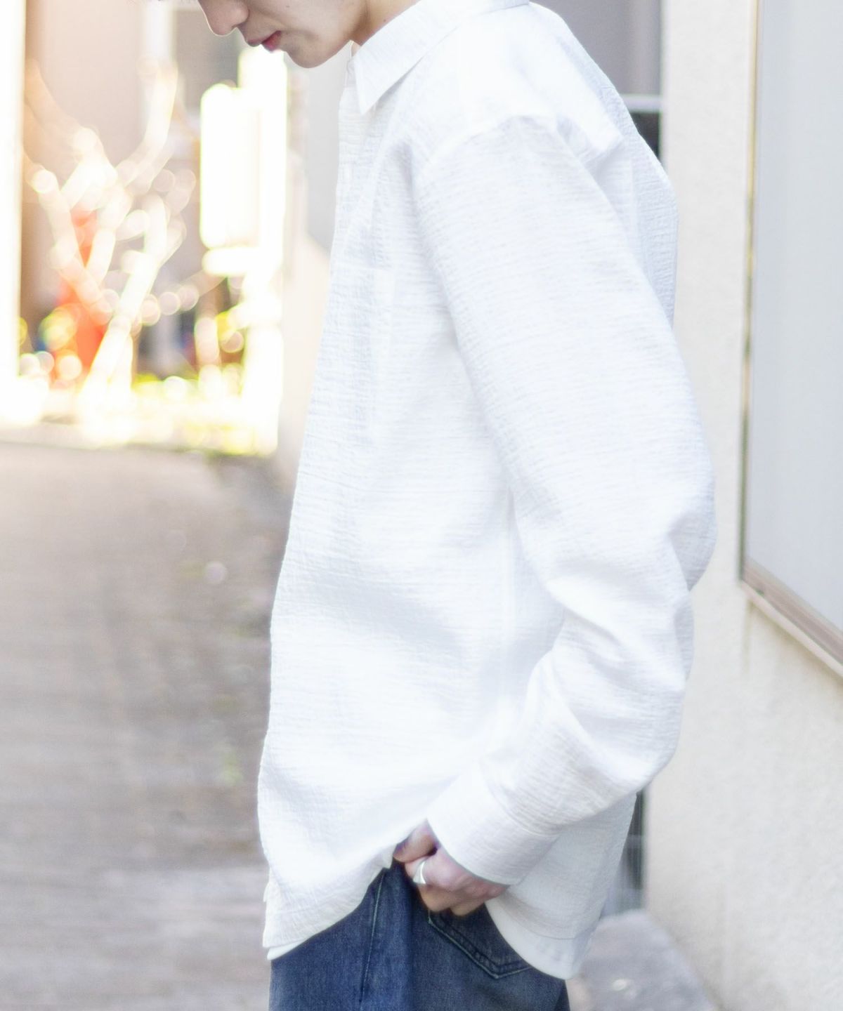 MOSSIMO シアジャガードシャツ メンズ