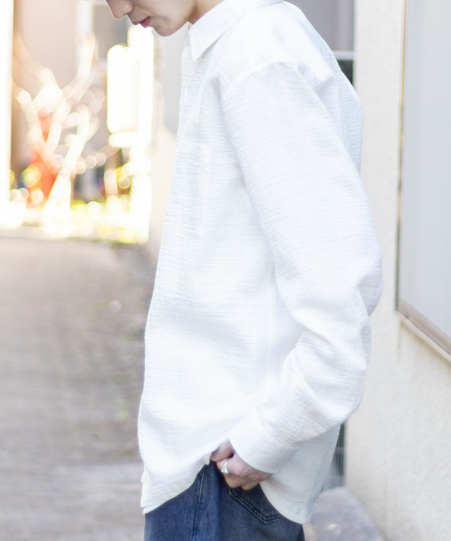 MOSSIMO シアジャガードシャツ メンズ