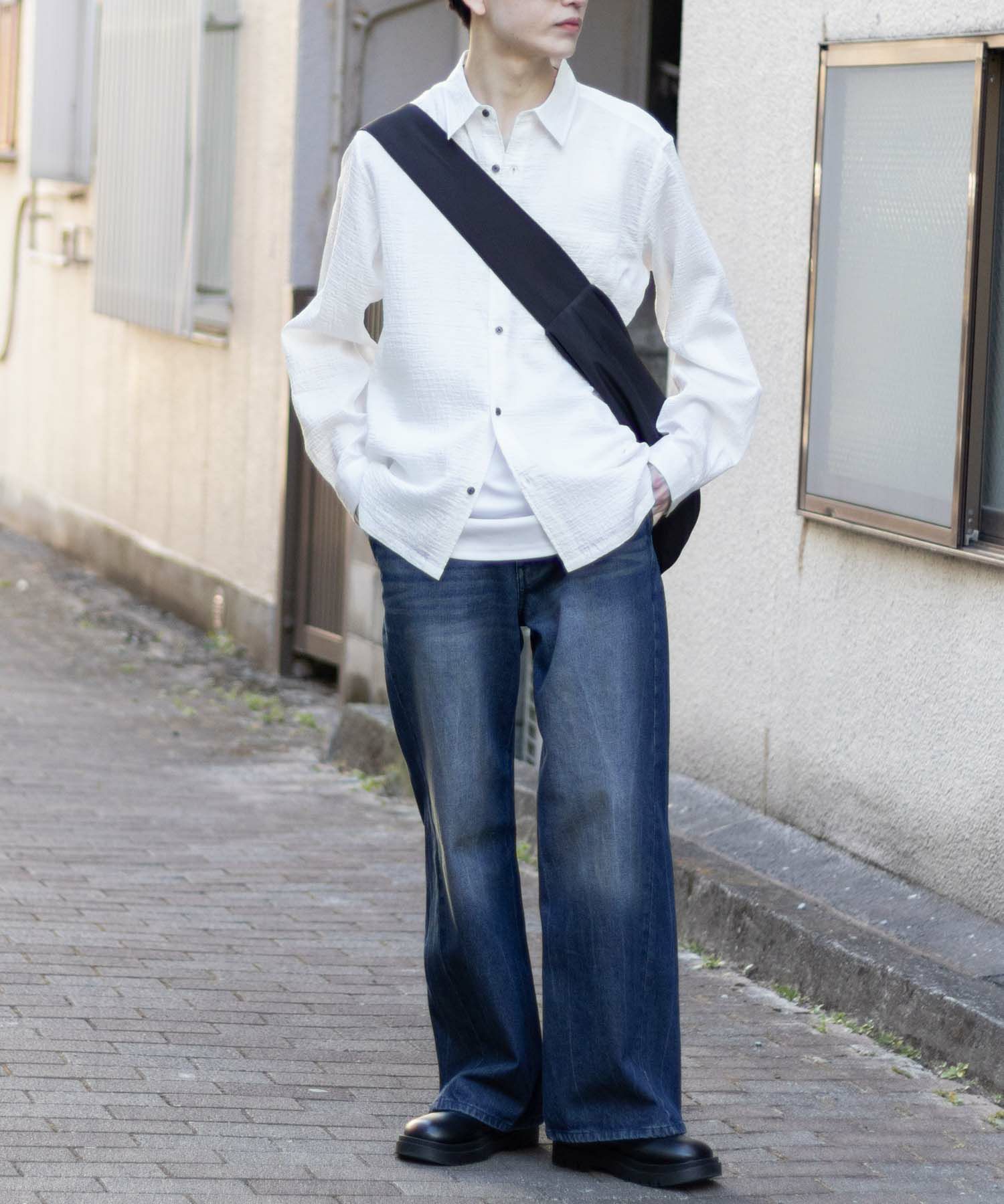 MOSSIMO シアジャガードシャツ メンズ