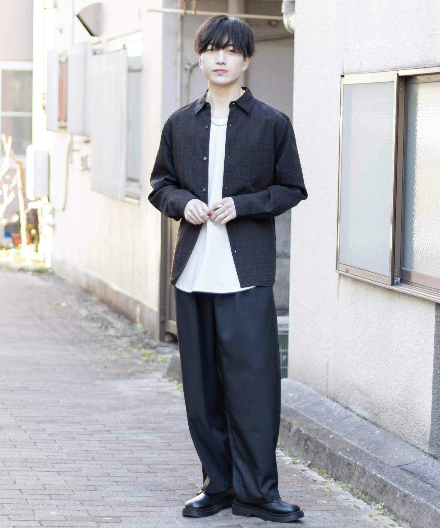 MOSSIMO シアジャガードシャツ メンズ