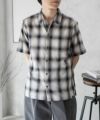 MOSSIMO  オンブレチェックシャツ メンズ商品サムネイル-16