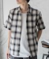 MOSSIMO オンブレチェックシャツ メンズ商品サムネイル-17