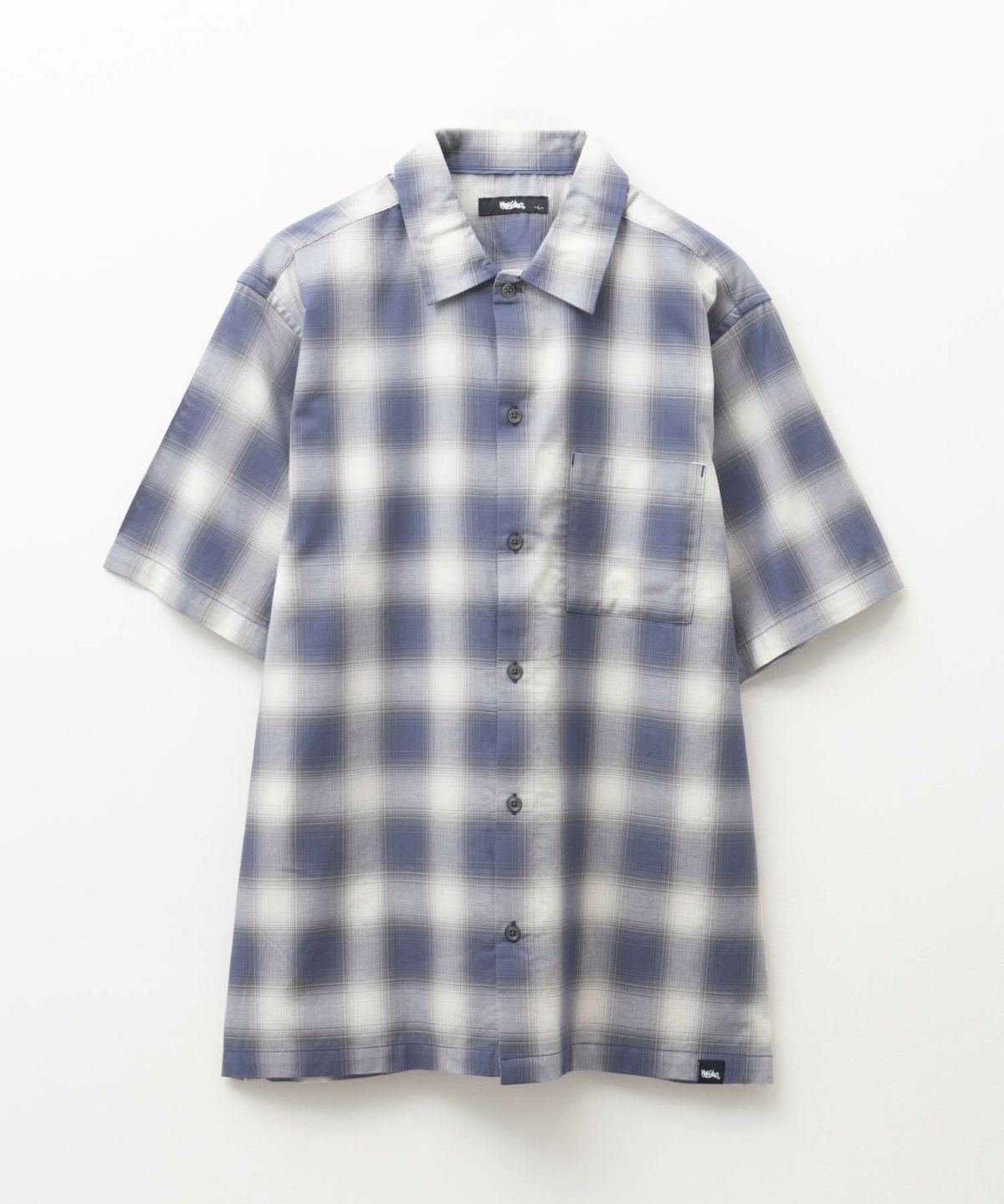 MOSSIMO オンブレチェックシャツ メンズ