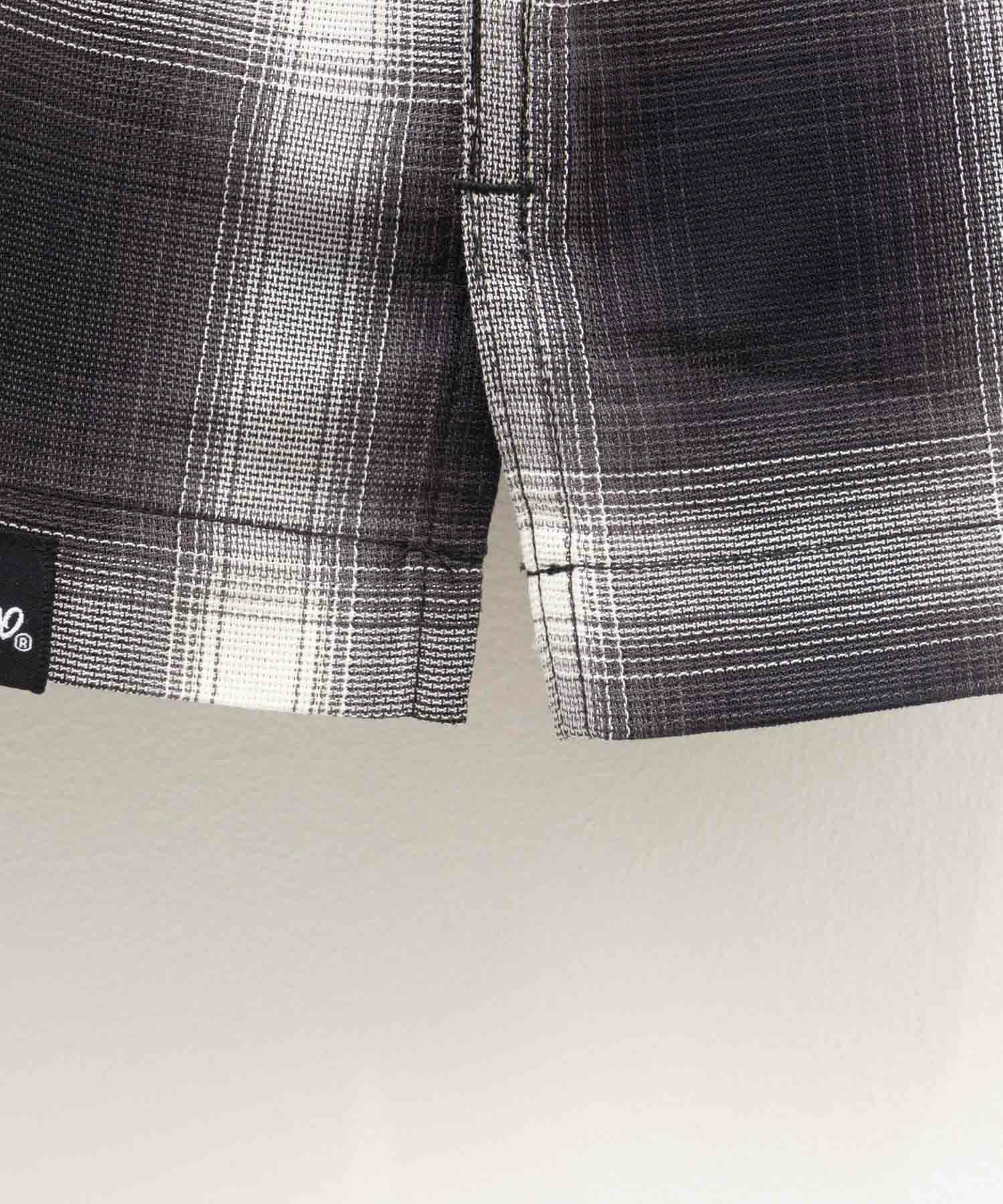 MOSSIMO オンブレチェックシャツ メンズ