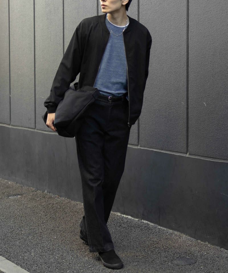 NAVY  メランジレイヤーTシャツ メンズ商品画像-13