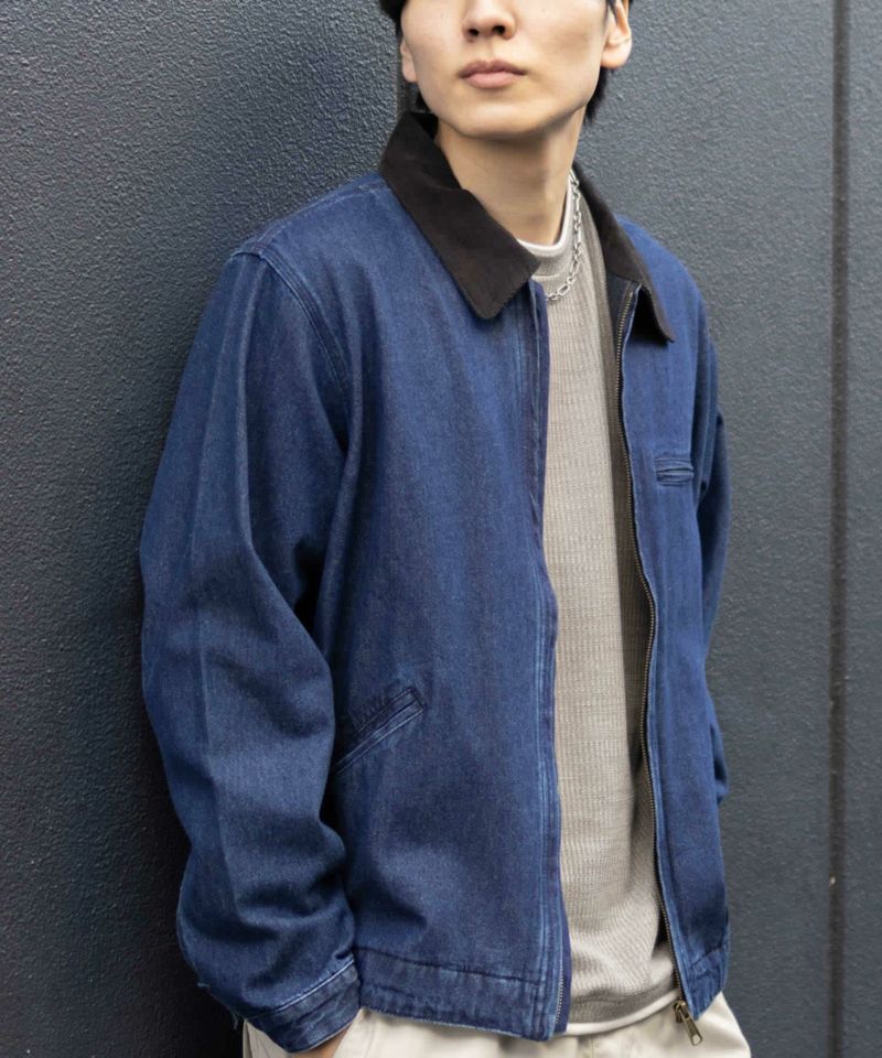 NAVY  メランジレイヤーTシャツ メンズ商品画像-15