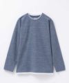 NAVY  メランジレイヤーTシャツ メンズ商品サムネイル-20