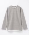 NAVY  メランジレイヤーTシャツ メンズ商品サムネイル-22