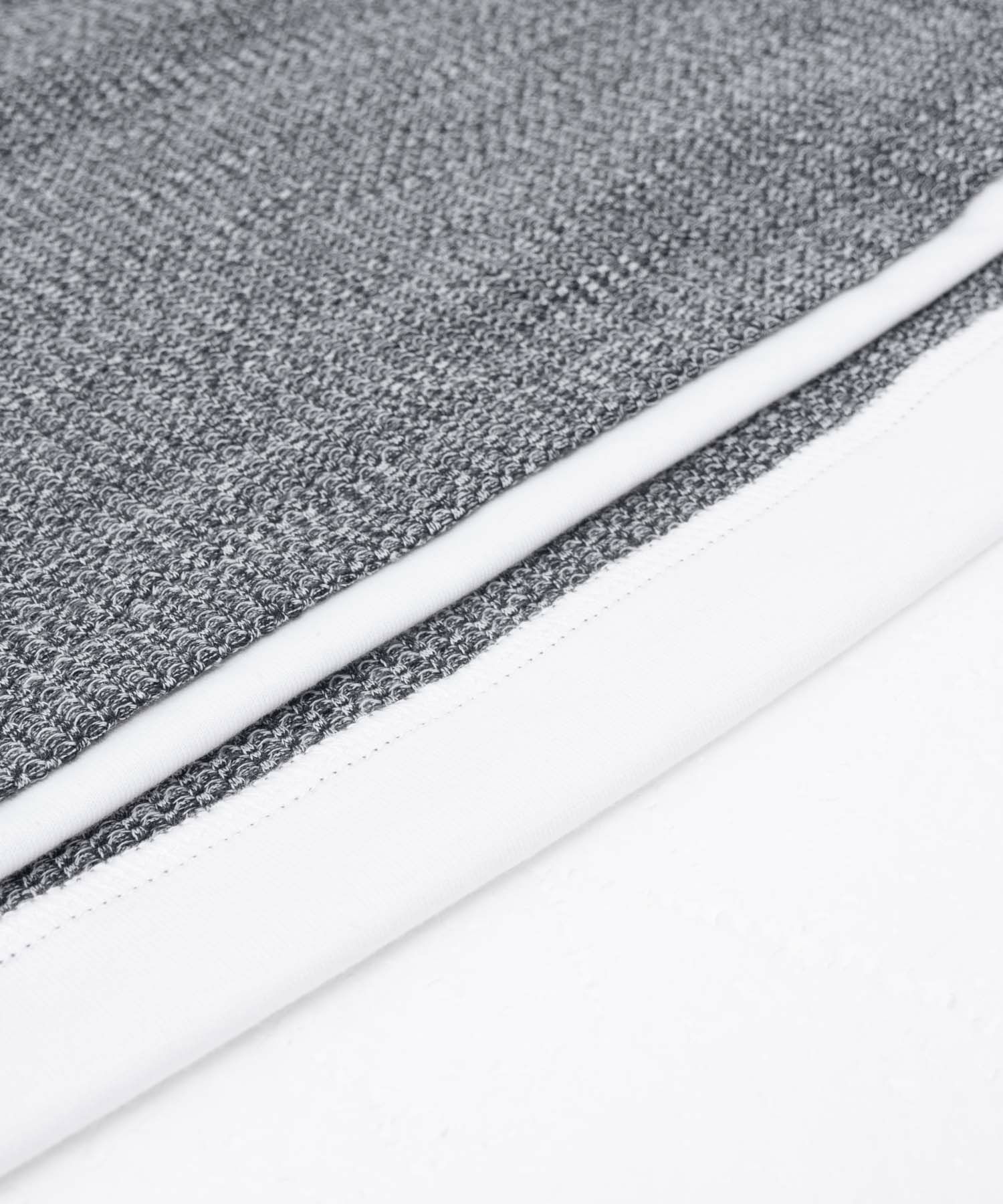 NAVY メランジレイヤーTシャツ メンズ