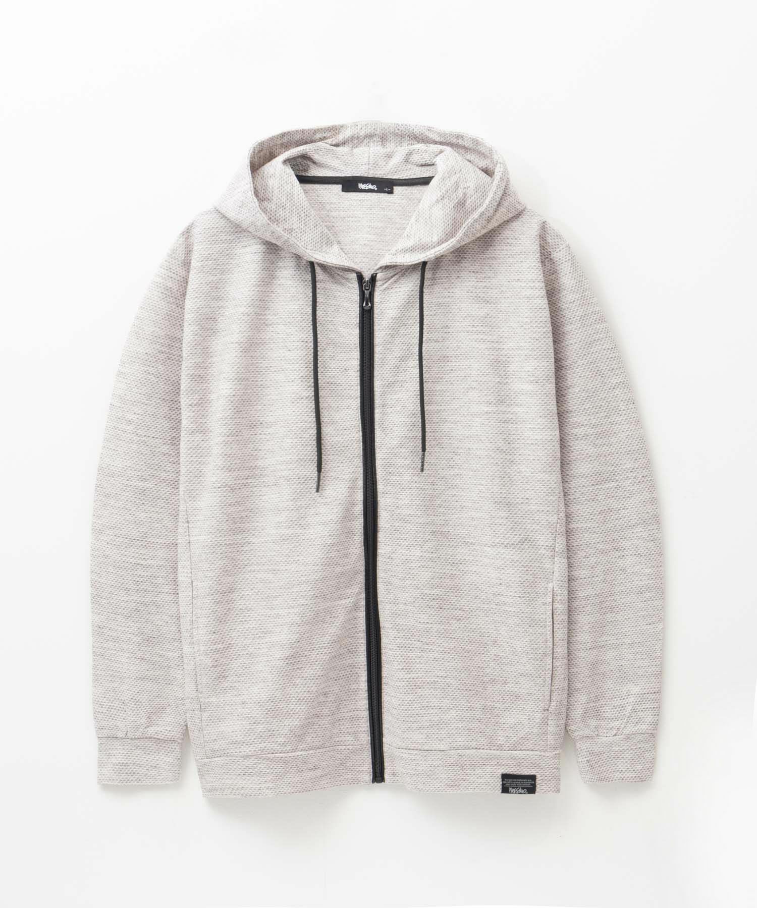 MOSSIMO  ハニカムジャガードジップパーカー メンズ商品画像-2