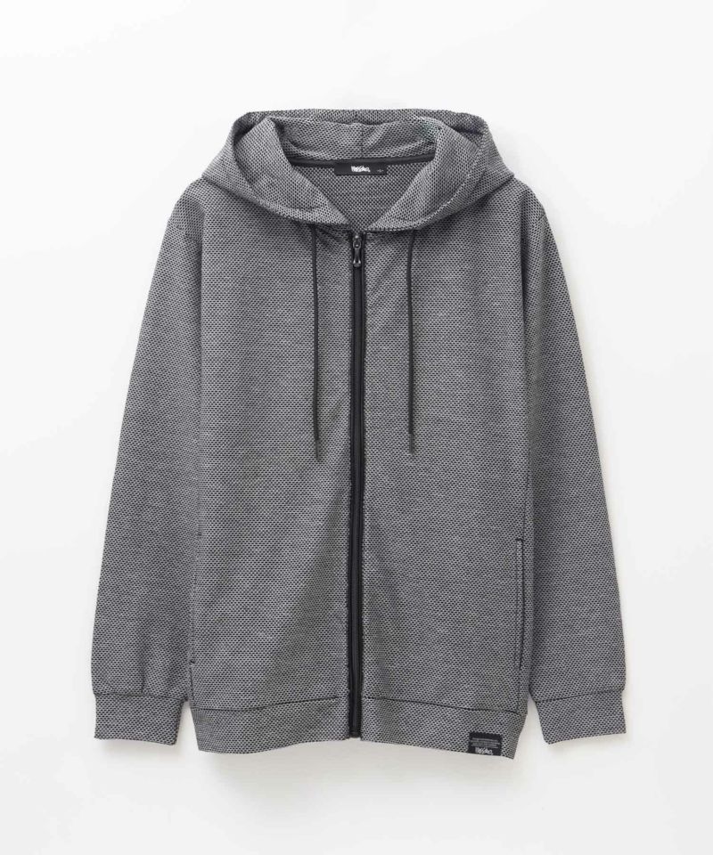 MOSSIMO ハニカムジャガードジップパーカー メンズ商品画像-3