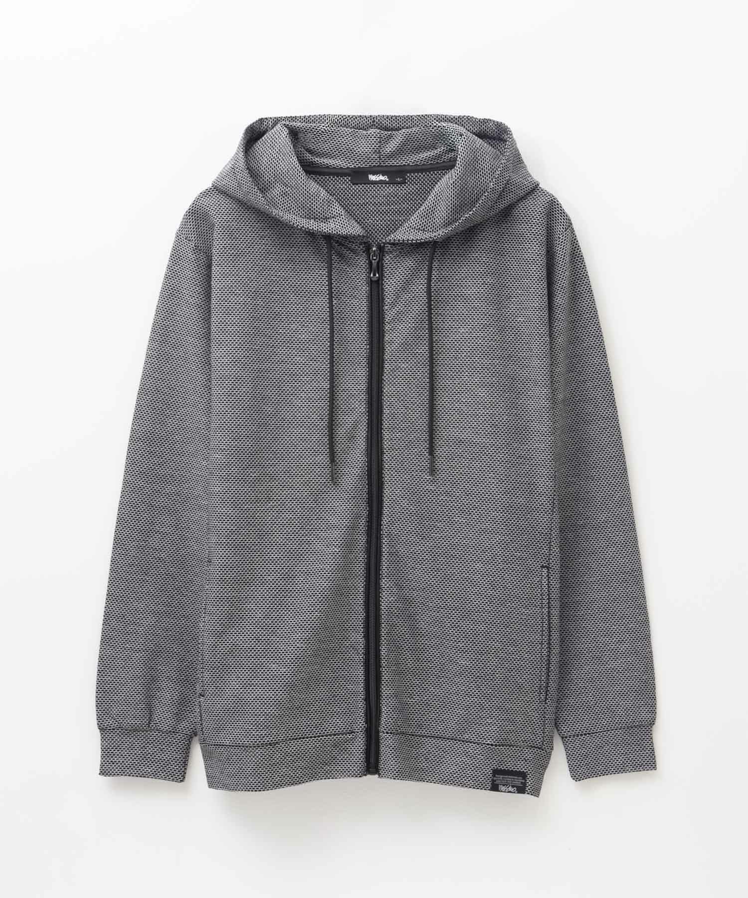 MOSSIMO ハニカムジャガードジップパーカー メンズ