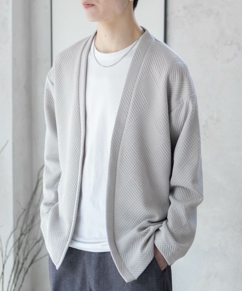 URBAN COLLECTION  膨れジャガードカーディガン メンズ商品画像-11