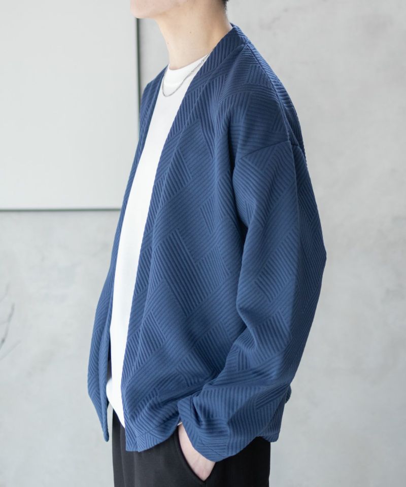 URBAN COLLECTION  膨れジャガードカーディガン メンズ商品画像-18