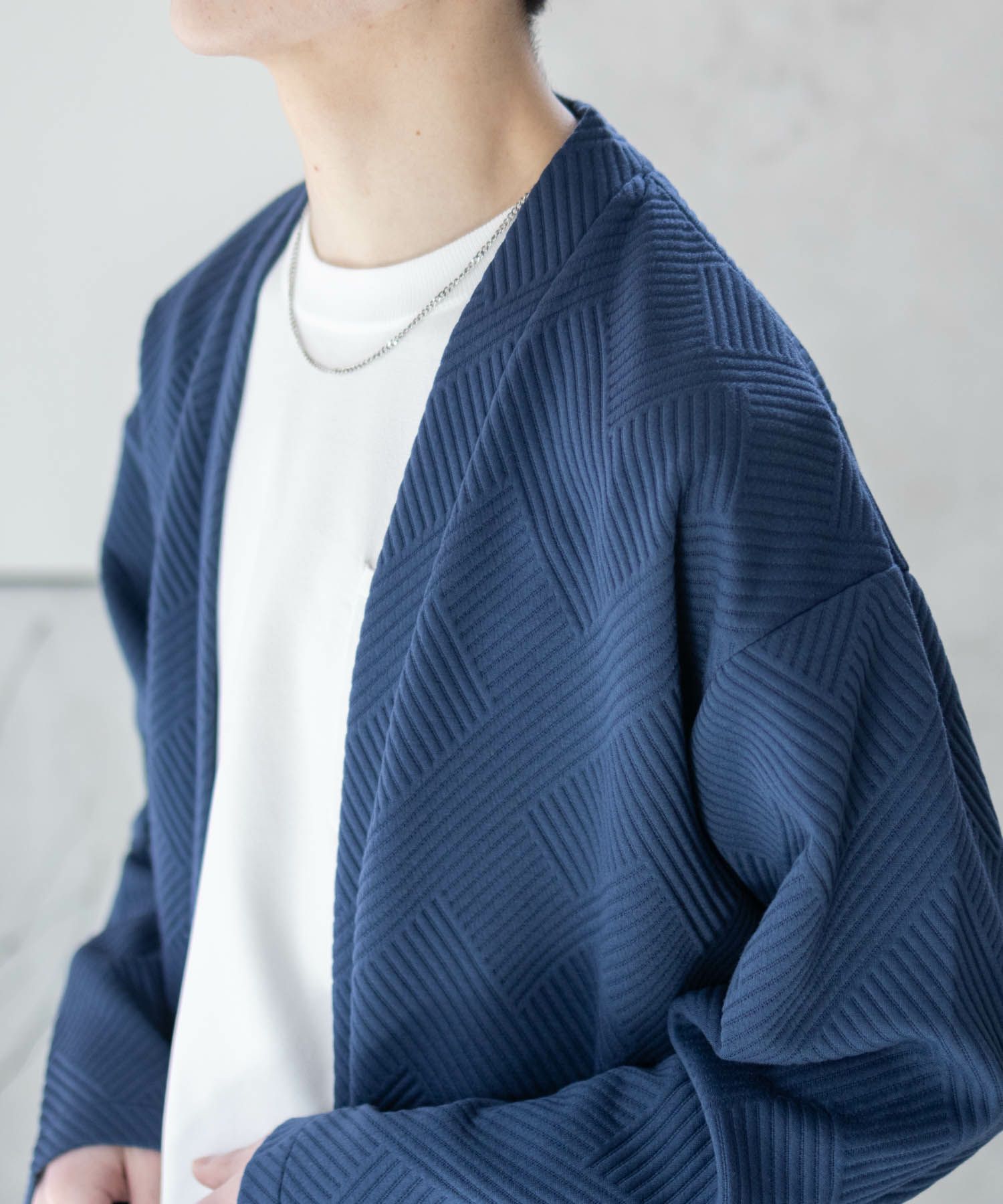 URBAN COLLECTION  膨れジャガードカーディガン メンズ商品サムネイル-19