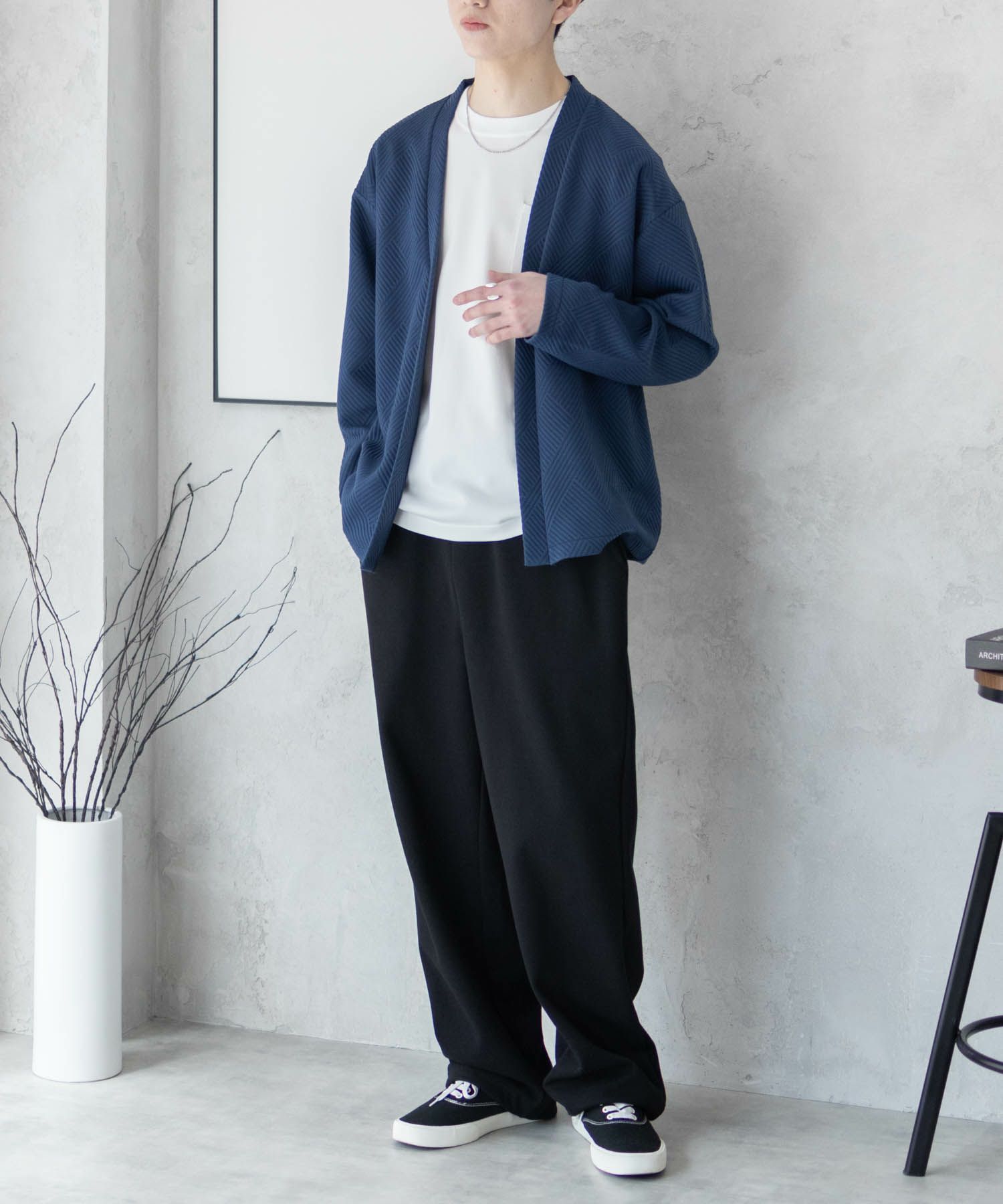 URBAN COLLECTION  膨れジャガードカーディガン メンズ商品サムネイル-20