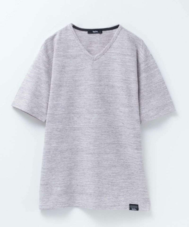 MOSSIMO ハニカムVネックTシャツ メンズ メール便 対応商品商品画像-3