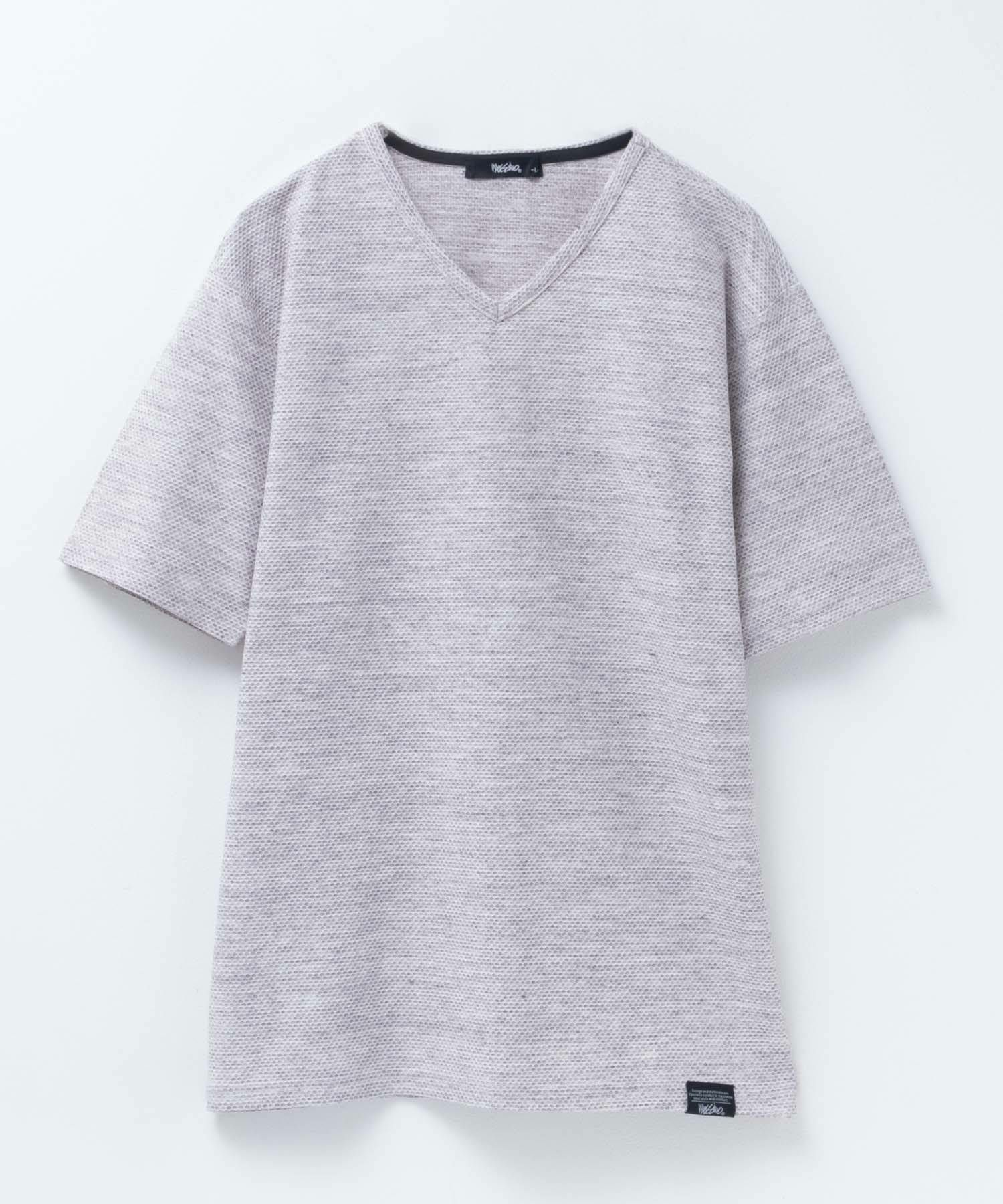 MOSSIMO  ハニカムVネックTシャツ メンズ メール便 対応商品商品サムネイル-3